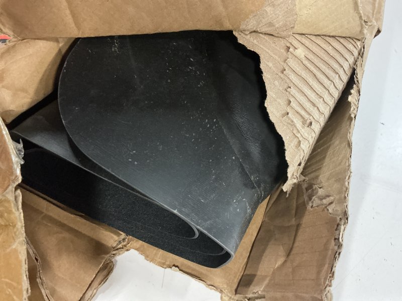 Condition photo showing As Is for salon barber floor mat anti fatigue for hairstylist standing 3' x 4', 1/2'' thick comfort matt square base for salon styling chair, hair cutting hairdressing beauty equipment 3' x 4'x1/2''