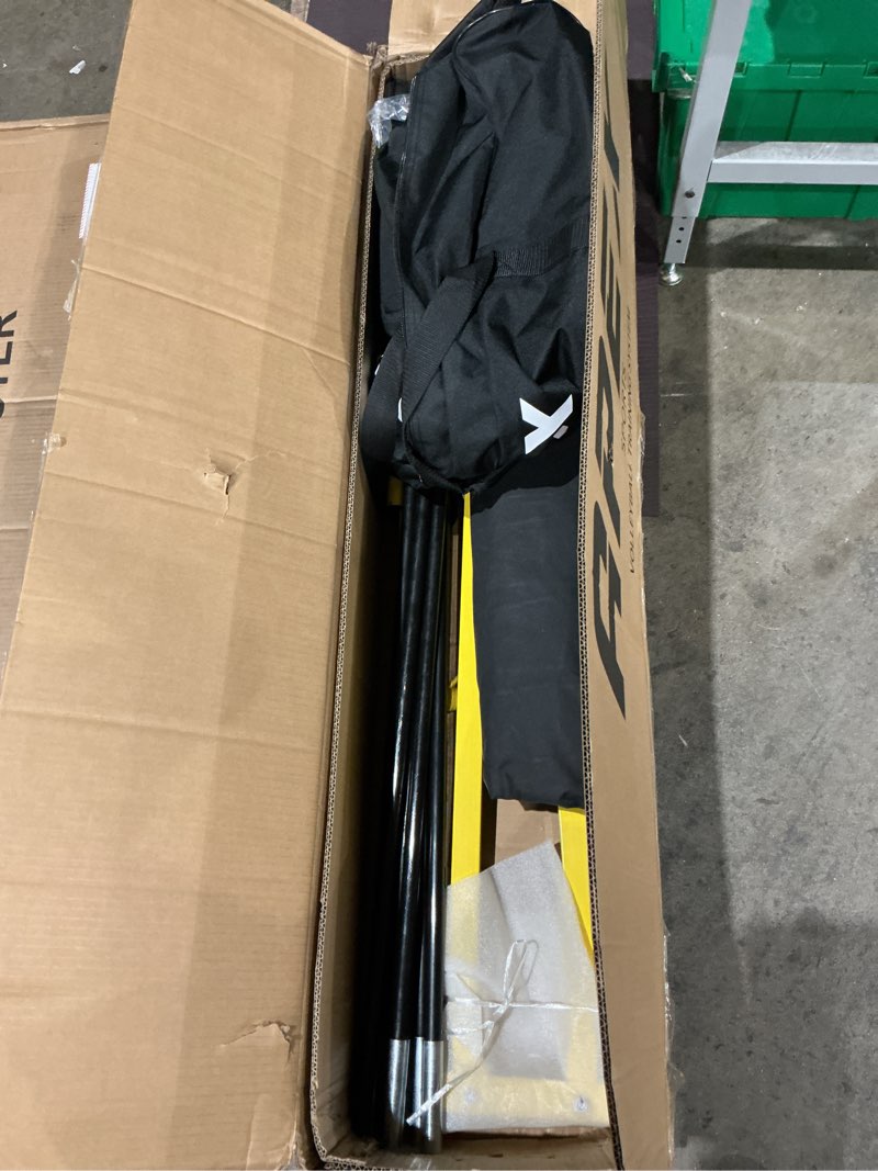 Condition photo showing Good Condition for apex sports volleyball training net equipment system - sturdy, adjustable, and portable | improve accuracy, technique, and skills | ideal for indoor/outdoor use | easy assembly & storage | volleyball training equipment