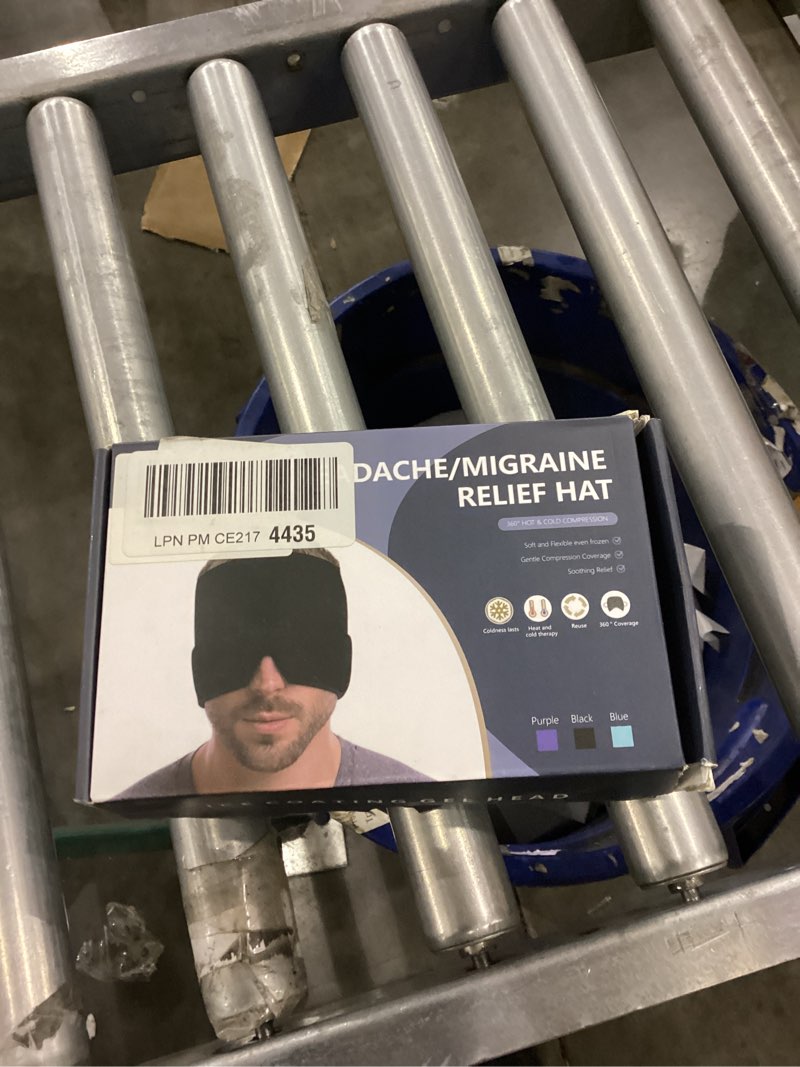 Headache/migraine relieve hat