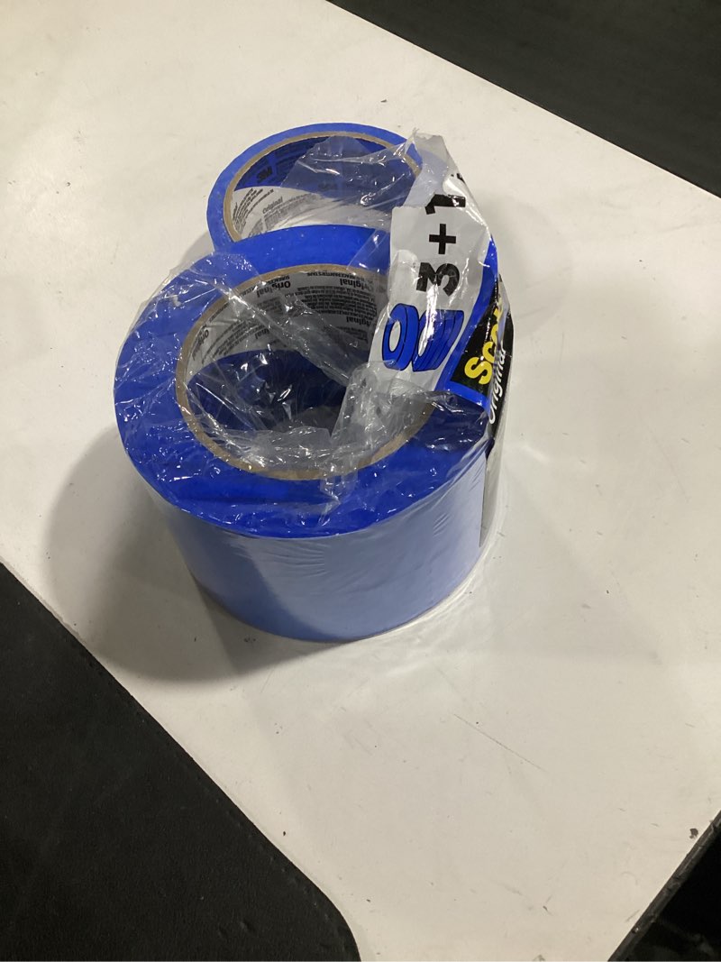Condition photo showing As Is for (incomplete- 2 rolls) scotchblue original multi-surface 2090 1.41-in x 60 yard(s) painters tape