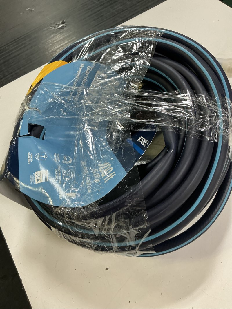 Condition photo showing Good Condition for project source 5/8-in x 100-ft medium -duty vinyl blue hose