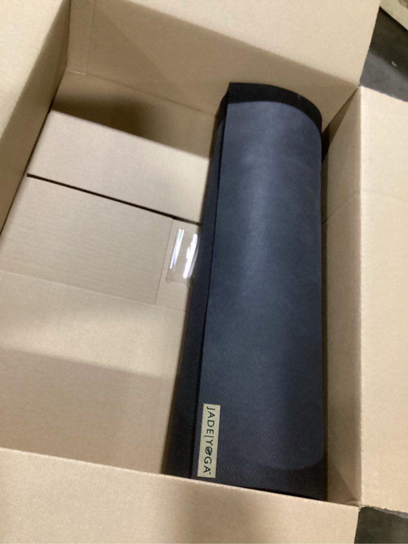 jadeyoga harmony yoga mat - durable & thick gym fitness mat, non-slip natural rubber yoga mat - home