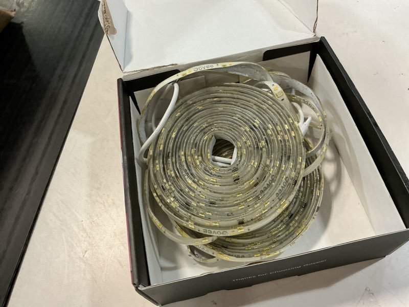 Condition photo showing As Is for govee adjustable-lumen color changing led strip light