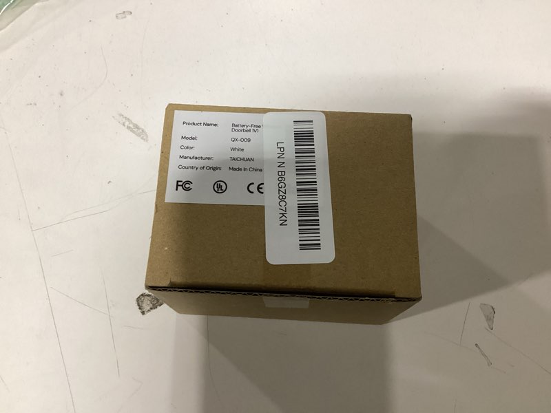 Condition photo showing New/Like New for Wireless Doorbell No Battery Needed, Waterproof Door Bell with 600ft Range, 60 Adjustable Chimes, 4 Volume Level Modes from 0dB to 100dB, Classroom,Home,Office,Hospital,Warehouse