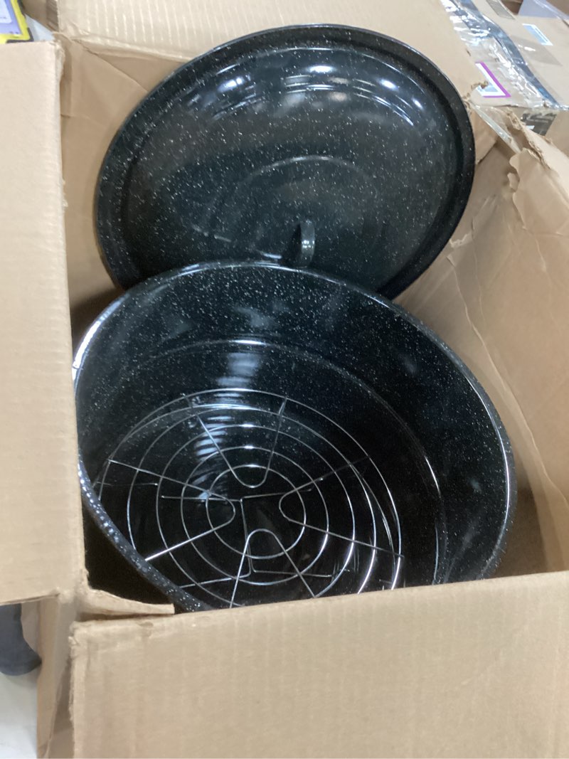 Condition photo showing As Is for Granite Ware F0709-2 Canner  33 Quart  Steel  Porcelain Enamel-Coated