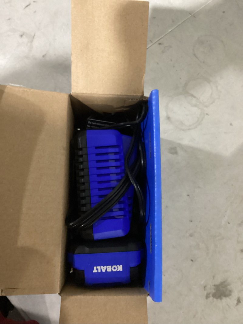 Condition photo showing Good Condition for kobalt 24 -volt 1 -pack lithium-ion ( 2 ah battery and charger )