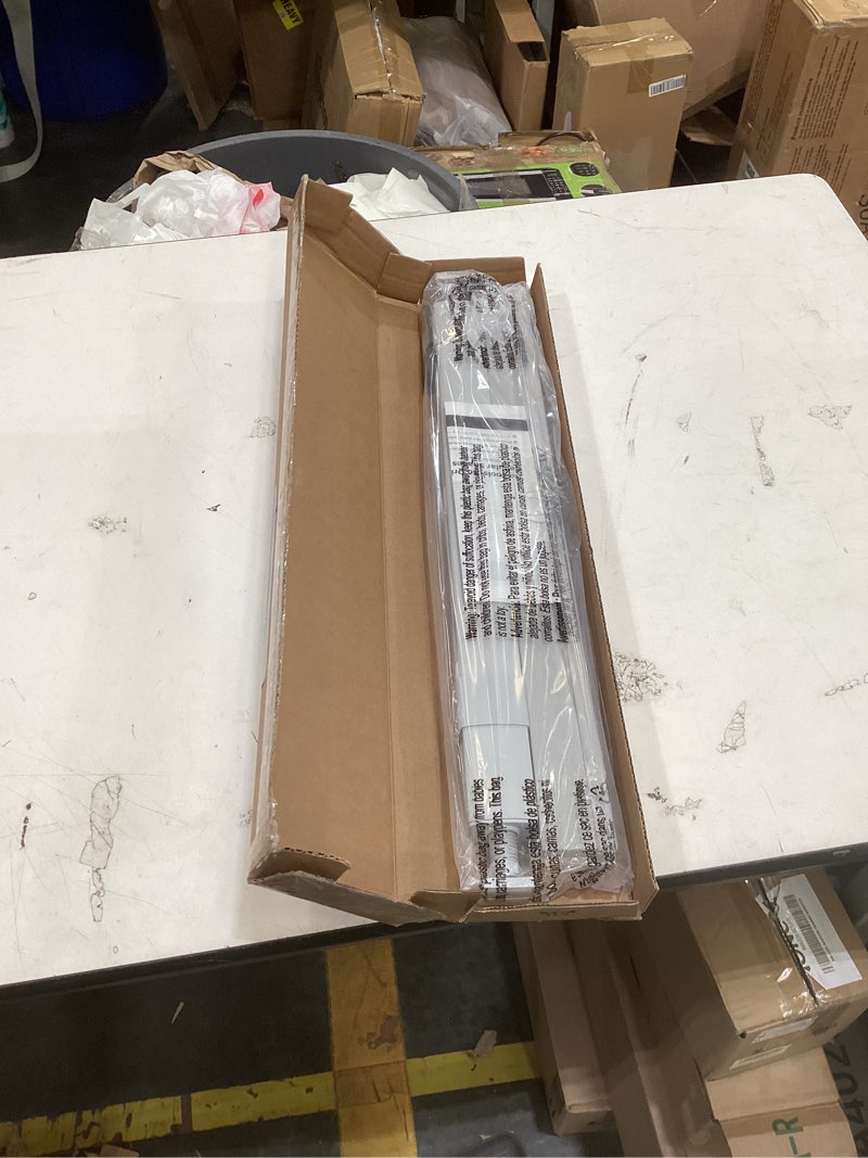 Condition photo showing New/Like New for lazblinds no tools no drill cordless cellular shades, light filtering honeycomb shades for home, thermal insulation blinds for windows, 23" w x 48" h, grey light filtering-grey 23" w x 48" h
