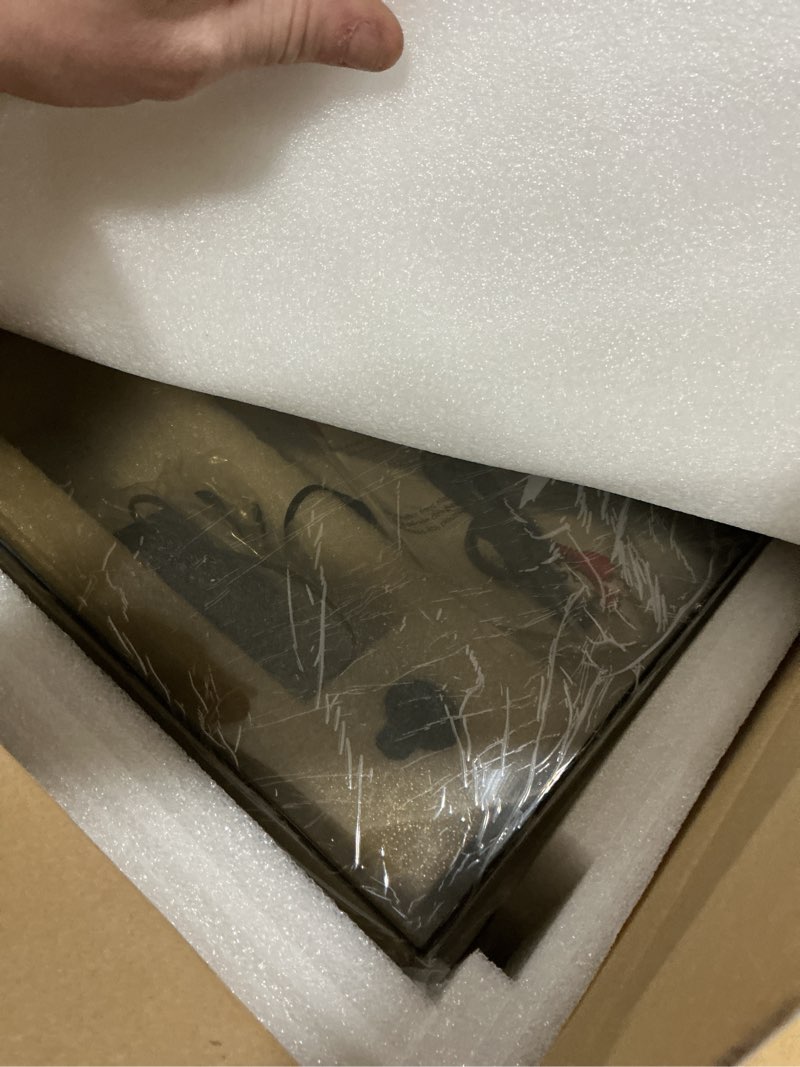 Condition photo showing Good Condition for Vinyl Record Player Built in HiFi Stereo Speakers BT Wireless Input Belt Drive Iron Platter Turntables for Vinyls Records with MM Audio AT-3600L Cartridge Soft Warm Light Design Wooden Cream Brown Wooden Brown