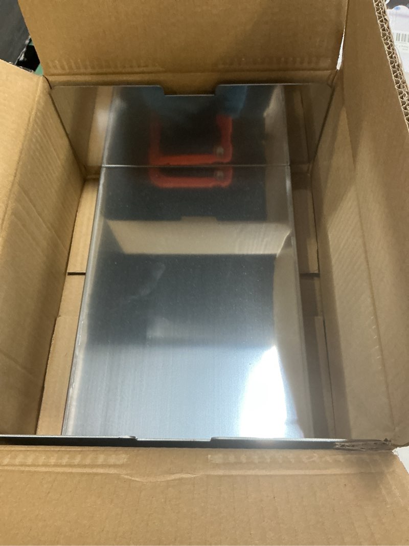 Condition photo showing New/Like New for stainless steel heat baffle for pit boss 820 850 1000 1020 700 series pellet smoker grill accessories and flame tamer replacement parts, under flame broiler drip tray (4" height-12ga)
