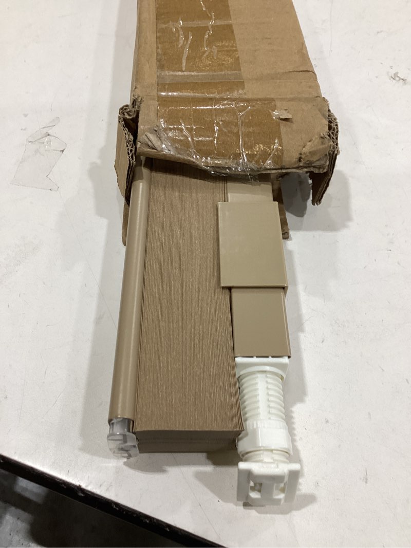 Condition photo showing Good Condition for custom myshade cellular shades, blackout blinds for windows, top down bottom up?tdbu? cellular shades&blinds for home/bathroom/bedroom(brown) brown-blackout custom size