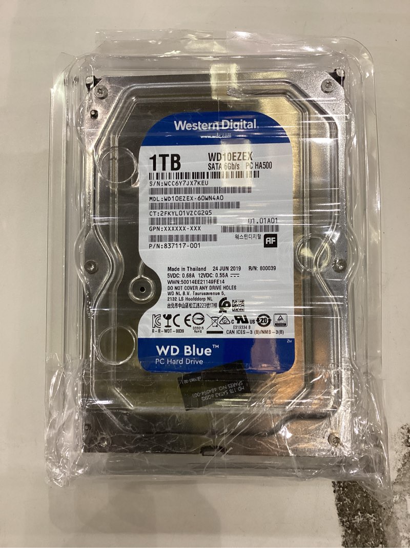 Western Digital WD Blue 1TB SATA 6 Gb/s Computer Hard Drive