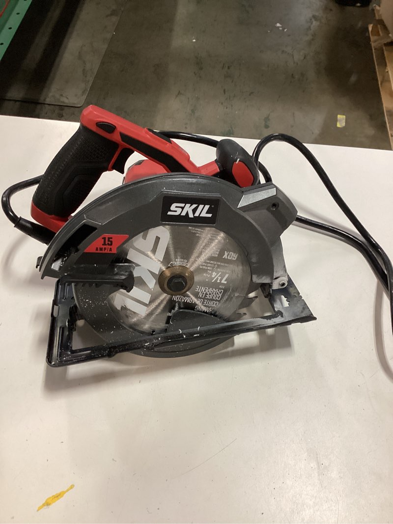 Condition photo showing As Is for skil 15-amp 7-1/4-in corded circular saw