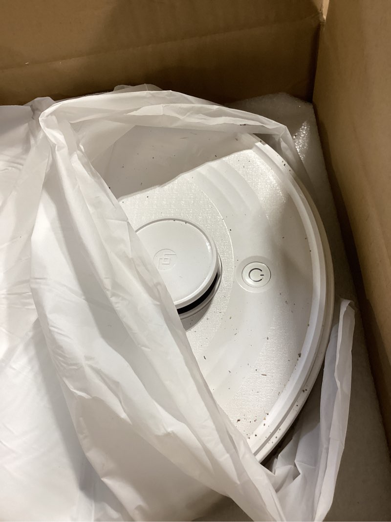 Condition photo showing Good Condition for lefant lidar robot vacuum and mop, 75-day self-emptying, 6000pa strong suction, customized cleaning, multi-floor mapping, 130 min runtime, 2.4g/5g wifi/alexa/app/iwatch, m2l plus
