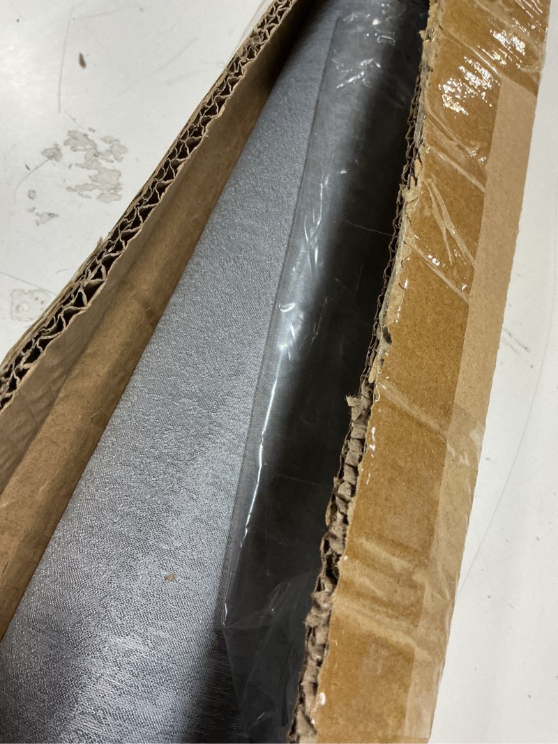 Condition photo showing Good Condition for LazBlinds Cordless Roman Shades for Windows, Blackout Room Darkening Thermal Insulated Window Blinds, Lightweight Fabric Blinds for Indoor Windows, 26\" W x 60\" H, Grey Blackout - Grey 26\" W x 60\" H