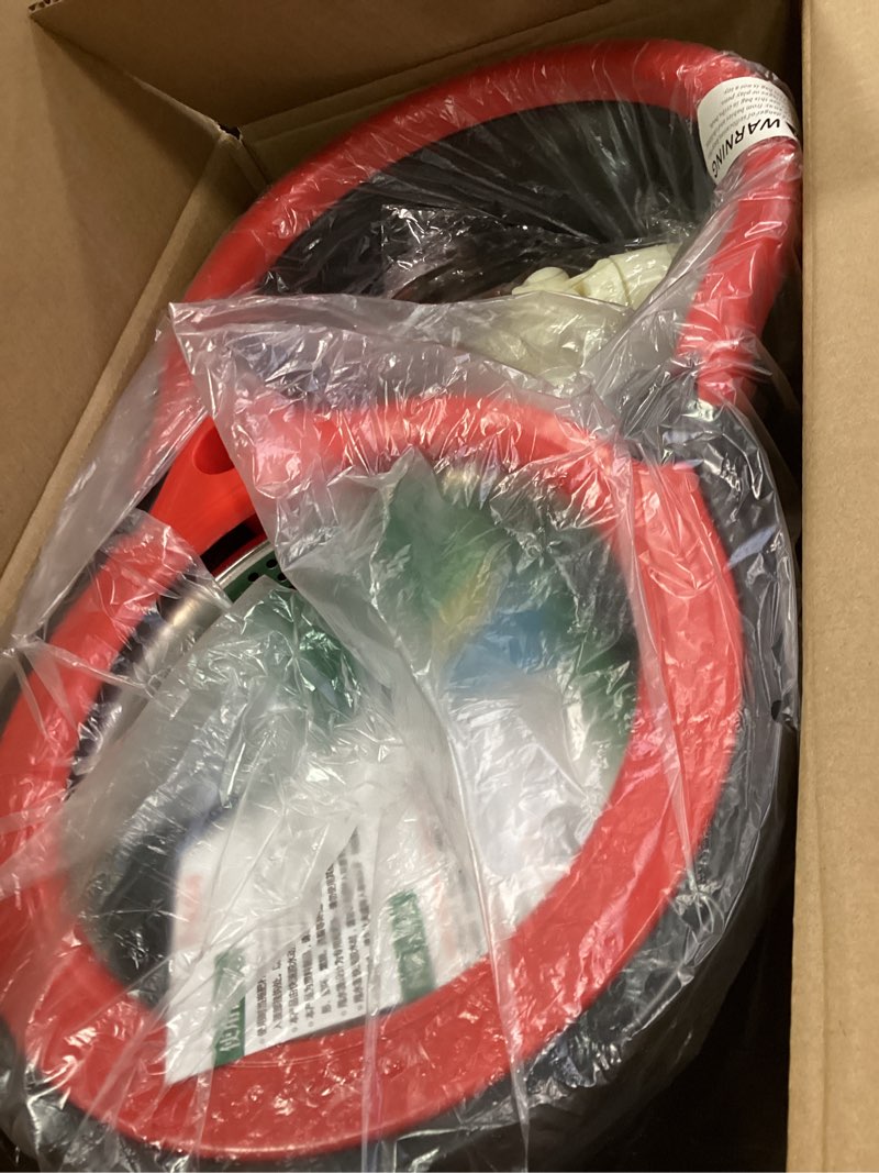 Condition photo showing Good Condition for Spin Mop and Bucket with Wringer Set, 360° Spinning Mop Bucket System with 3 Microfiber Mop Replacement Heads Refills, Stainless Steel Extended Handle for Floor Cleaning Home Office