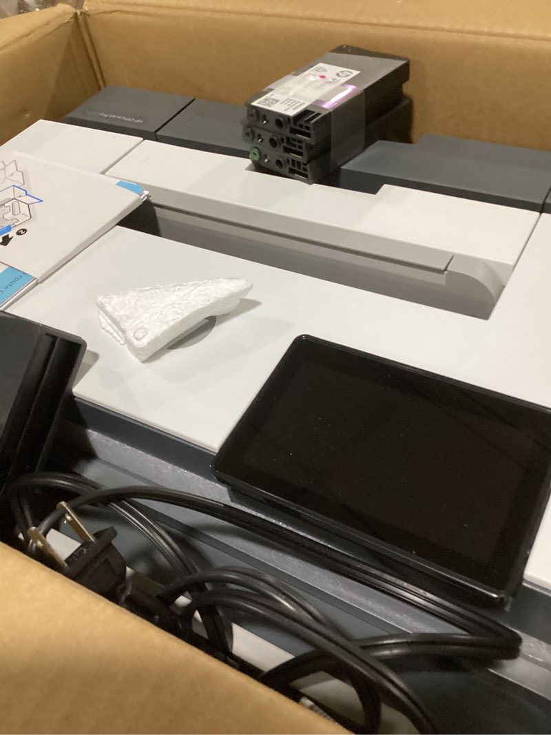 Condition photo showing Good Condition for hp officejet pro 9135e wireless all-in-one color inkjet printer, print, scan, copy, fax, adf, duplex printing best-for-office, 3 month instant ink trial included, ai-enabled (404m0a)