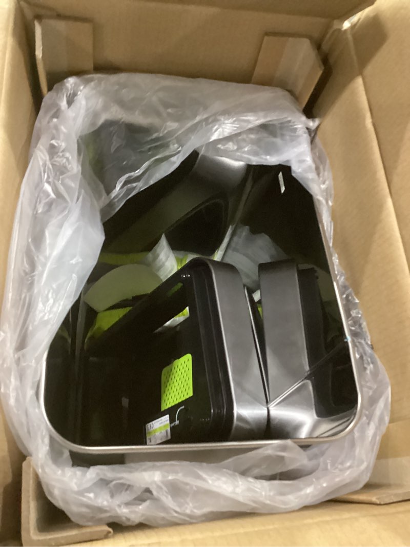 Condition photo showing Good Condition for EKO Deluxe Mirage-T 50 Liter / 13.2 Gallon Touchless Rectangular Motion Sensor Trash Can, Matte Stainless Steel Finish Deluxe 50L - Stainless Steel