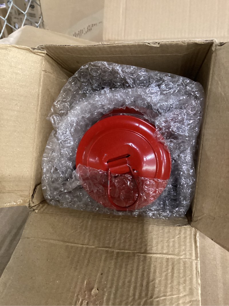 Condition photo showing New/Like New for 6 Set 12" Vintage LED Hurricane Lantern with 9"-10" Wood Slices for Wedding Tables Centerpiece Decoration Battery Operated Lantern for Christmas Indoor Outdoor Camping Lighting