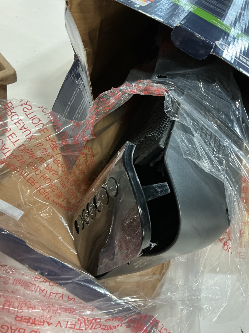 Condition photo showing As Is for DeLonghi 1500 -Watt Ceramic Tower Indoor Electric Space Heater with Thermostat with