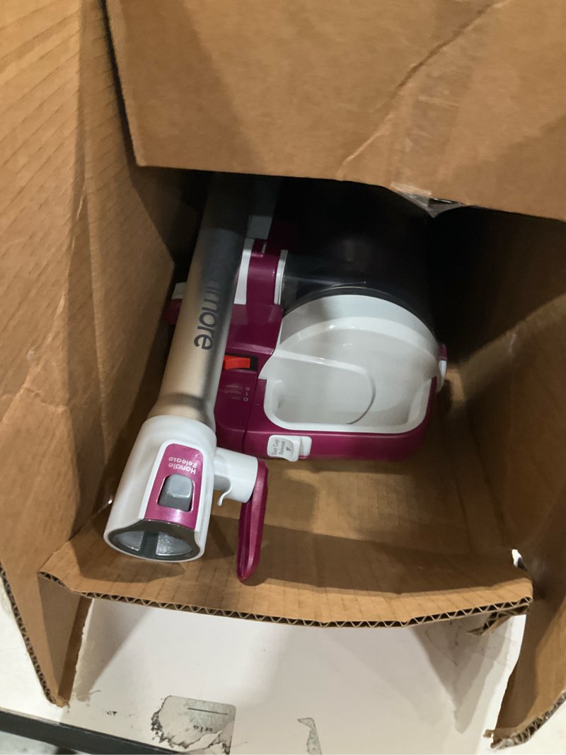 Condition photo showing As Is for Kenmore DU5092 Bagless Upright Vacuum Lift-Up Carpet Vacuum Cleaner 2-Motor Power Suction with Hair Eliminator Brushroll, Pet Handi-Mate, 2L, Wine W/Lift-up Design