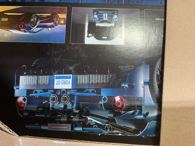 Condition photo showing Good Condition for LEGO Technic 2022 Ford GT 42154 Car Model Kit for Adults to Build, Collectible Set, 1:12 Scale Supercar with Authentic Features, Gift Idea That Fuels Creativity and Imagination