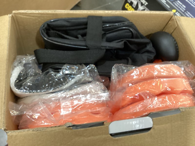 Condition photo showing Good Condition for cordless car buffer polisher kit, 2x4000mah 21v batteries, 6-inch orbital car polisher, 8 variable speeds, led display, 18-piece accessories for waxing, polishing & scratch removal orange