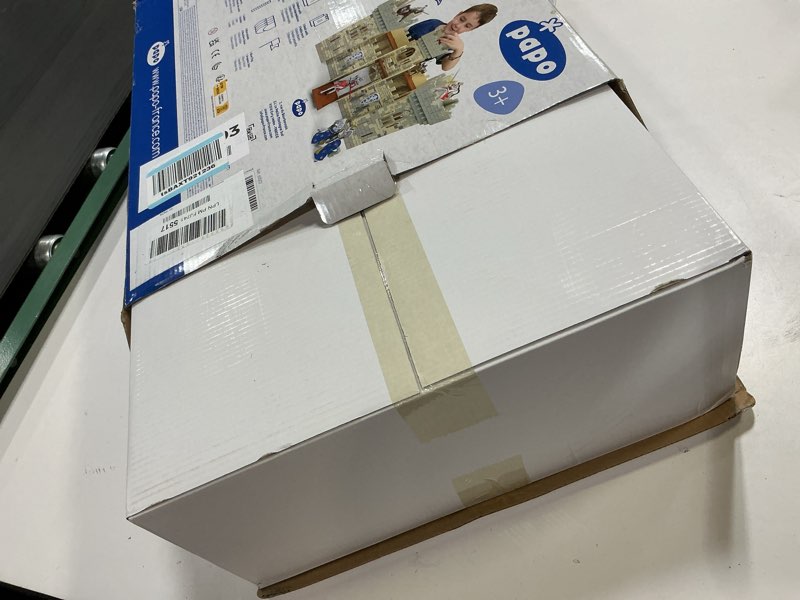 Condition photo showing New/Like New for Papo - Medieval & Fantasy - Weapon Master Castle - 60002 - Wooden playset for Figurines - Collectible - for Children - Suitable for Boys and Girls - from 3 Years Old Master of Arms Castle