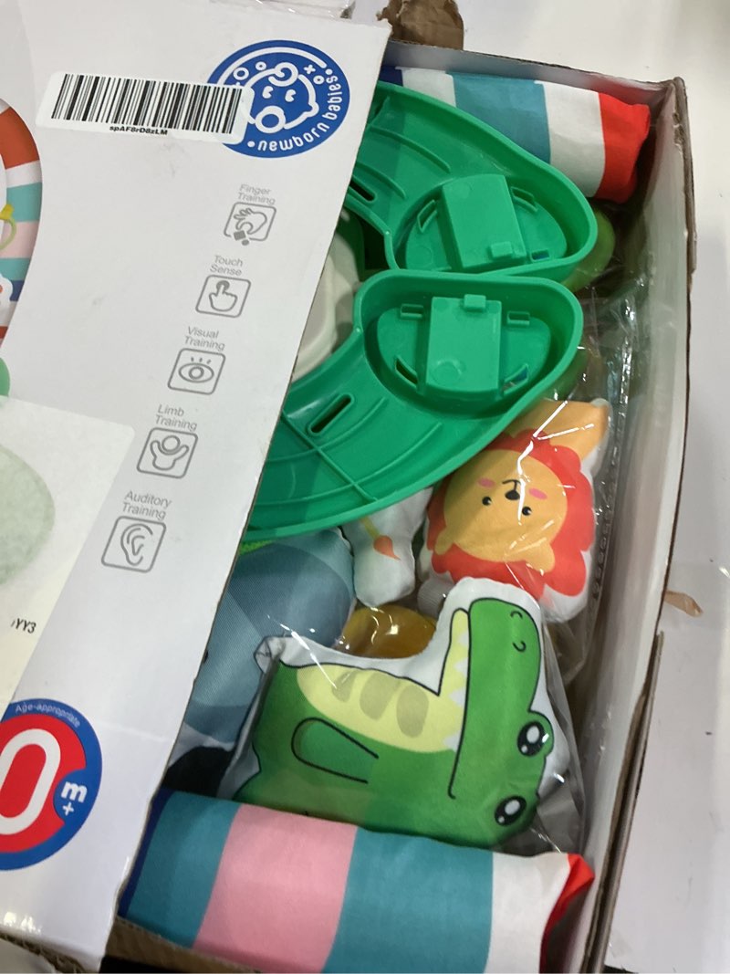 Condition photo showing New/Like New for joryuek baby gym & play mat, tummy time & activity mat toys, infant to toddler play piano mat, 0-12 months (green)
