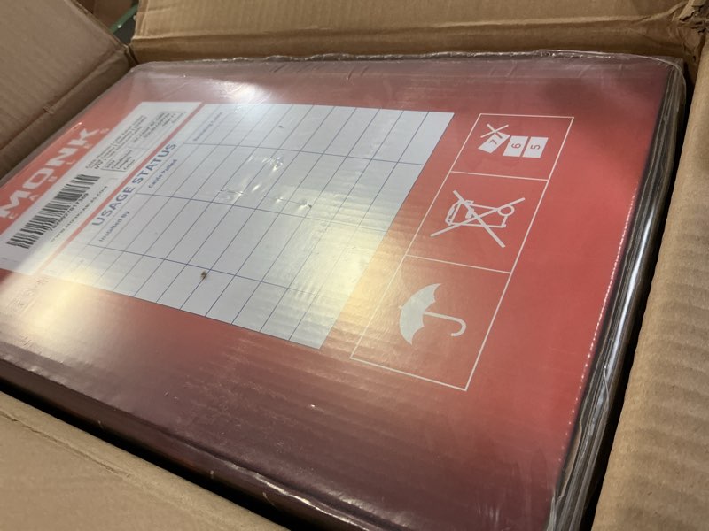 Condition photo showing New/Like New for monk cables | cat6 plenum cable 1000ft | 100% pure copper | utp, 23awg, 550mhz | dsx-8000 certified | most certified cable of the whole market (green) green 1000ft