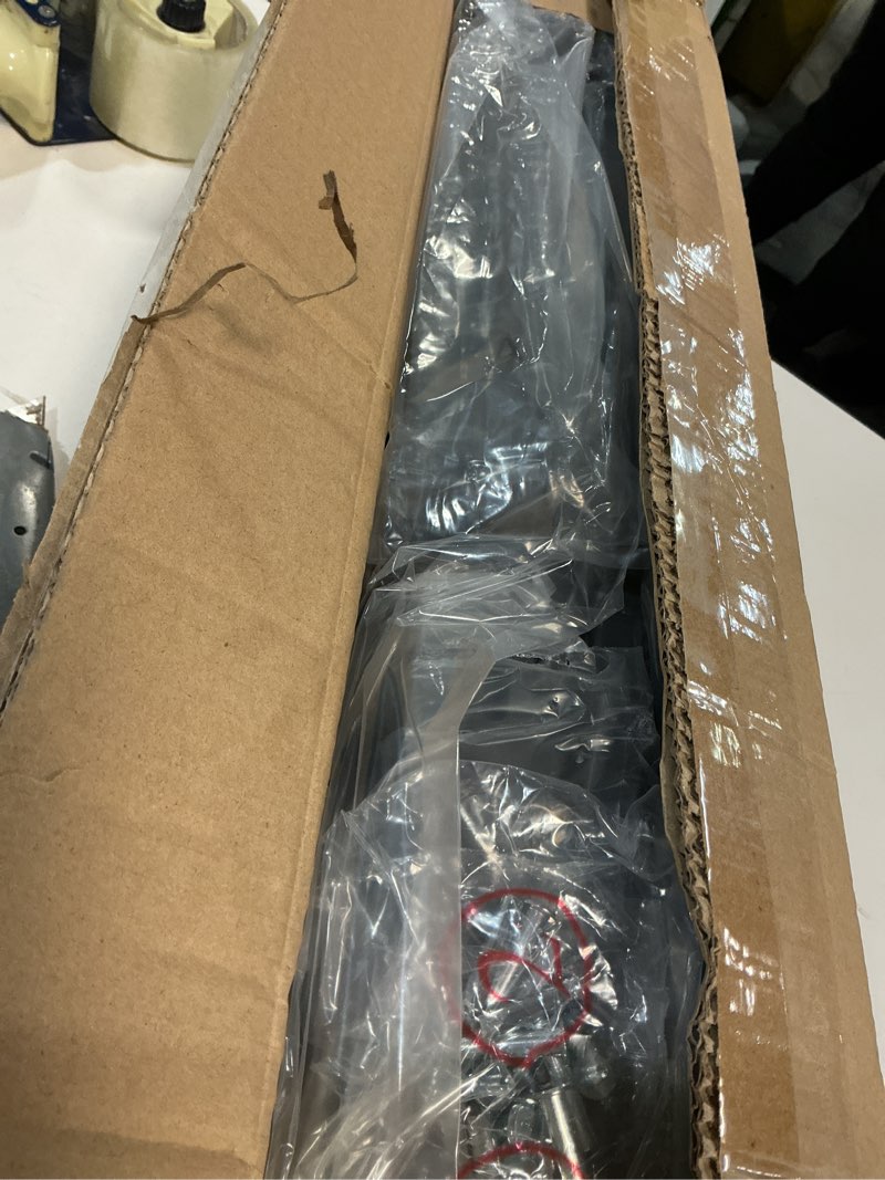 Condition photo showing New/Like New for HOMIDEC Clothes Drying Rack, Oversized 4-Tier(67.7" High) Foldable Stainless Steel Drying Rack Clothing, Movable Drying Rack with 4 castors, 24 Drying Poles and 14 Hooks for Bed Linen, Clothing, Grey Gray