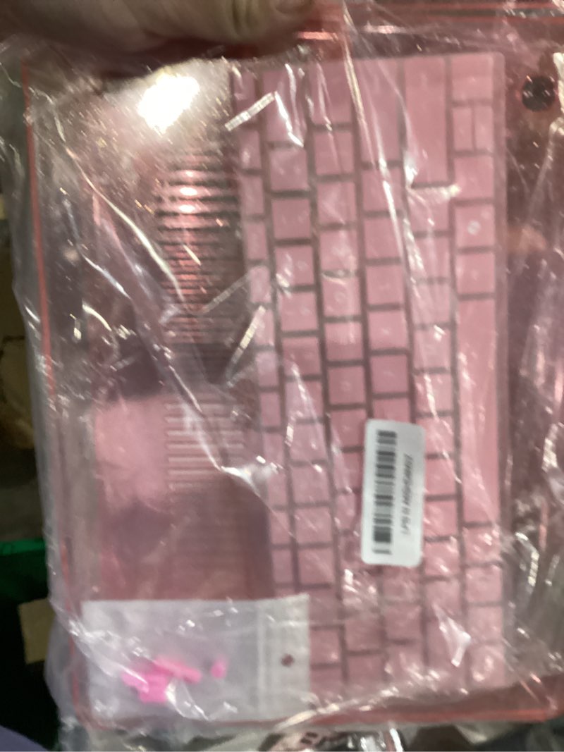 Condition photo showing Good Condition for case for microsoft surface laptop 13.8 inch (model 2036), 2024 windows 11 copilot+ pc, 7th edition touchscreen display, plastic hard shell case with keyboard cover, sparkly pink