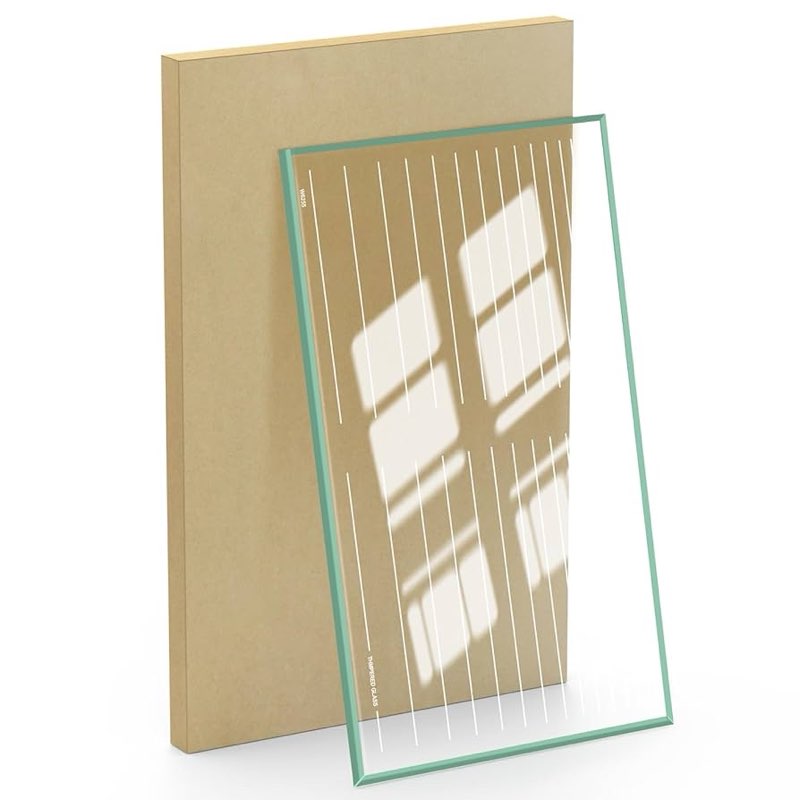 Upgraded WP2176225 Refrigerator Glass Shelf Replacement Compatible with Kenmore Whirlpool Freezer Sh