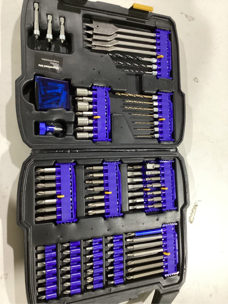Condition photo showing As Is for Kobalt Screwdriver Bit Set 106 -Piece