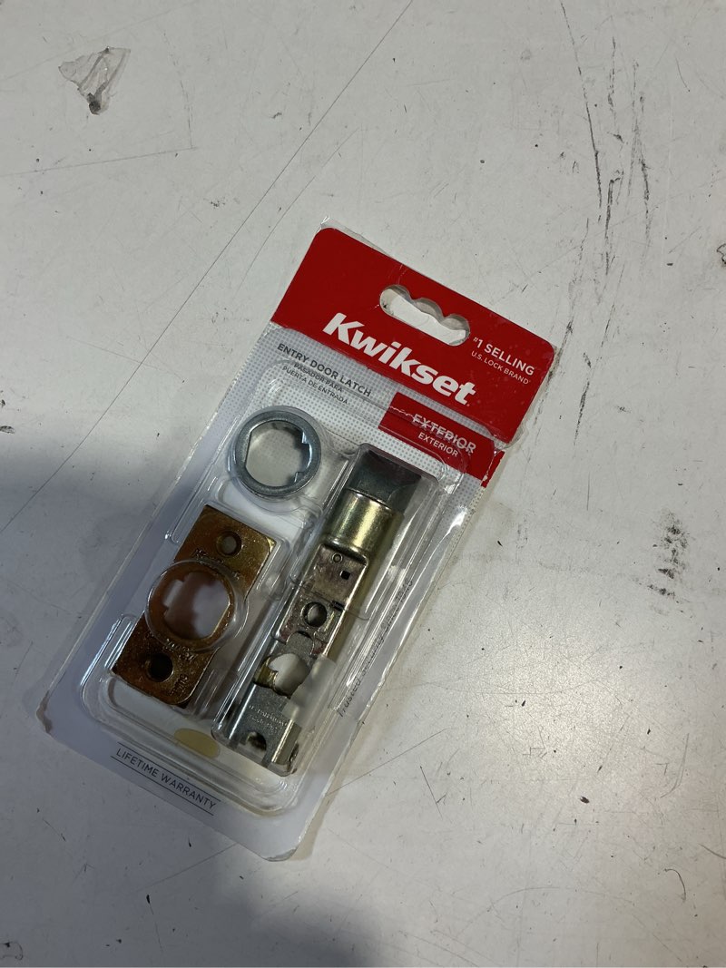 Condition photo showing Good Condition for kwikset 19843 adjustable latch