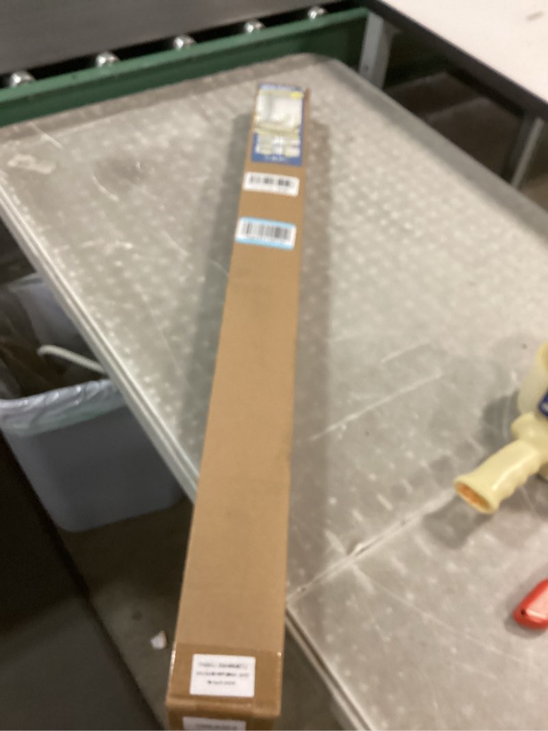 Condition photo showing As Is for Smart Motorized Blinds with Remote, Cordless No-Drill Automatic Roller Shades, Blackout Electric Blind for Windows, White, 31.5 x 72 31.5"W x 72"H White