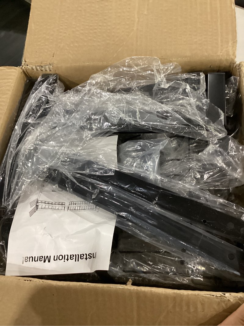 Condition photo showing New/Like New for sntd over the sink large dish drying rack, metal, 26.8"-34.6", black | adjustable length, rust-resistant, utensil holder, cup holder, cutting board holder, knife holder, sponge holder and hooks