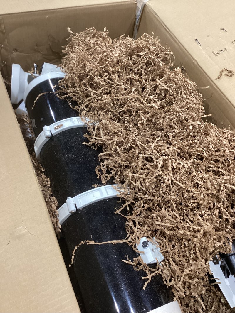 Condition photo showing As Is for telescope, gskyer 130eq professional astronomical reflector telescope, german technology scope, eq-130 (eq-130)