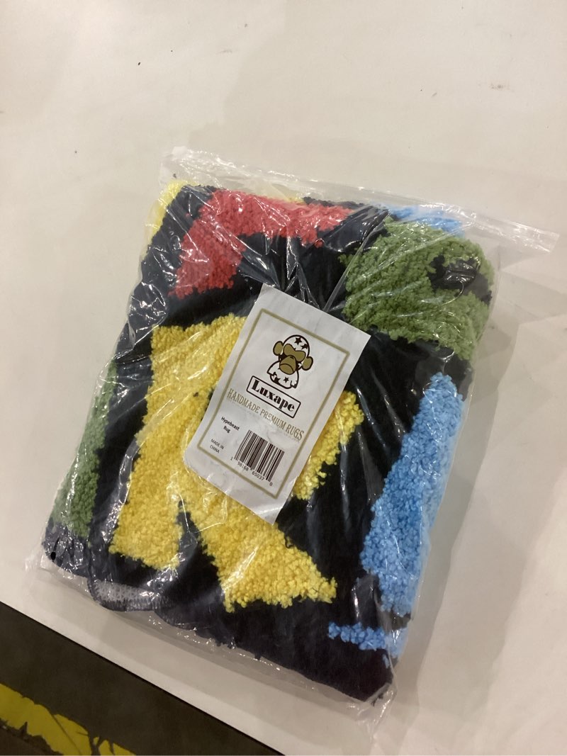 Condition photo showing New/Like New for Mario Rug - Hypebeast Room Decor - Handmade & Premium- 35in (90cm) - Anime bathmat - Designer Rugs - Aesthetic Room Decor - Cute Room Decor Coquette bathmat Decor