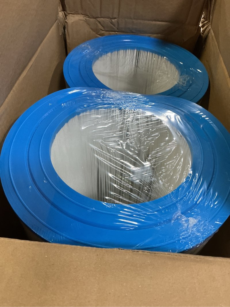 Condition photo showing New/Like New for hanxer® pap75 swimming pool filter replaces for c-9407, clear 75, ultral-c2, r173214, 59054100, fc-0685, 590541, 10751, 75 sq.ft pool filter cartridge, 2 pack c-9407-2pack