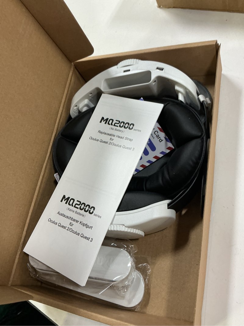 Condition photo showing Good Condition for Kawaye for Meta Quest 3S/Quest 2/Quest 3 Head Strap, Double Knobs Adjustable Elite Strap Replacement,VR Headset Strap with Two Large Support Pad Enhanced Support, Reduce Pressure Pro Strap