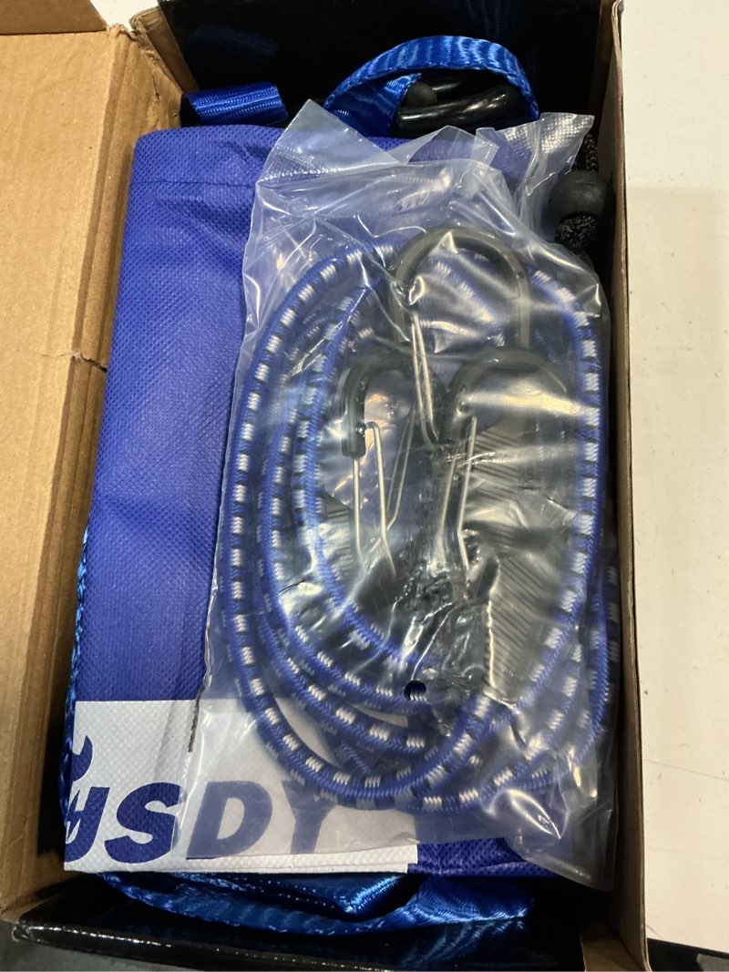 Condition photo showing Good Condition for ratchet straps heavy duty, tie down straps ratchet set, 2200 lb break strength, safety lock s hooks, best for moving, securing cargo, kayaks, mountain (4 pack) blue-new model