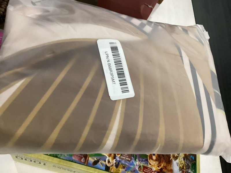 Condition photo showing New/Like New for KOMLLEX Mid Century Black Gold Boho Shower Curtain 72Wx72L Inches Abstract Modern Green Shower Curtains for Bathroom Plant Botanical Minimalist Arch Sun Fabric Liner Waterproof Polyester 12 Pack Hooks 72"W x 72"L (Pack of 1) Black Gold