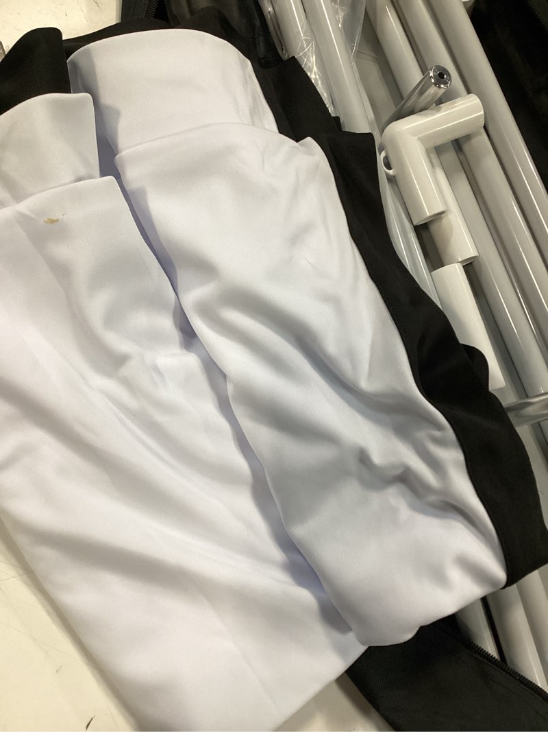 Condition photo showing As Is for SKERELL Projector Screen with Stand 120 inch Portable Projection Screen 16:9 4K HD Rear Front Projections Movies Screen with Carry Bag for Indoor Outdoor Home Theater Backyard Cinema Travel SKLI-120