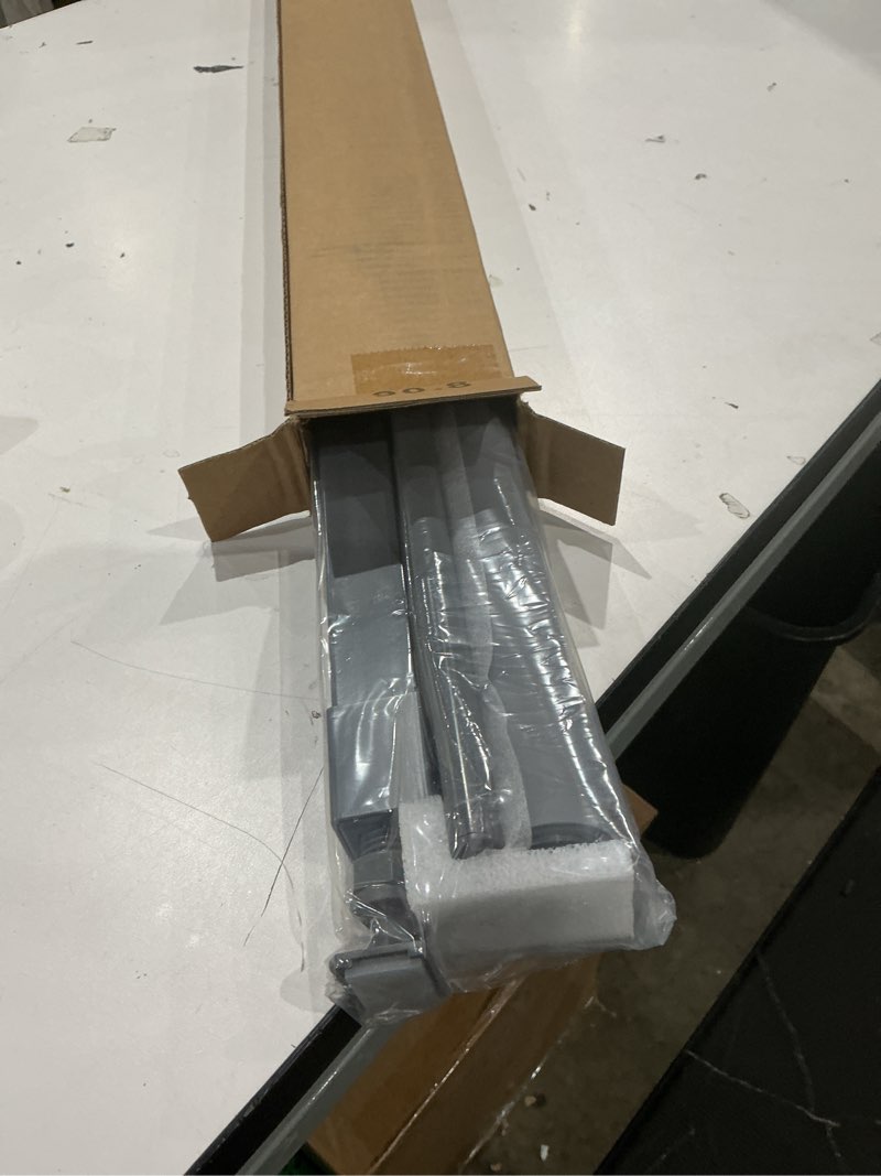 Condition photo showing Good Condition for lazblinds no drill blinds for indoor windows, blackout roller shades, cordless window blackout blinds, thermal insulated fabric uv protection for home and office, 36" w x 72" h, grey blackout-grey 36" w × 72" h
