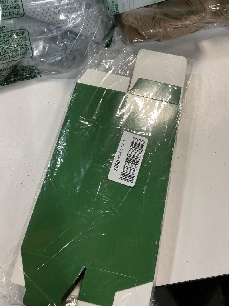 Condition photo showing New/Like New for Qilery 24 Pcs Christmas Gift Boxes for Sublimation Tumblers Gift Box with Ribbon for 12oz, 20oz, 30oz Heat Press Sublimation Blanks Tumblers Skinny Tumbler Boxes for Shipping Wrapping(Black) (color may vary ours are green)