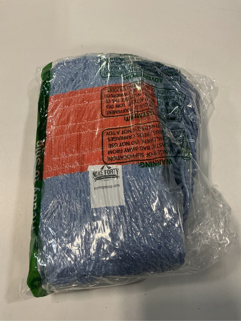 Condition photo showing New/Like New for Nine Forty Industrial | Commercial USA Looped End Wet Mop Head Refill | Replacement â€“ Heavy Duty 4 Ply Premium Synthetic Yarn (1, 2 Pack Medium)