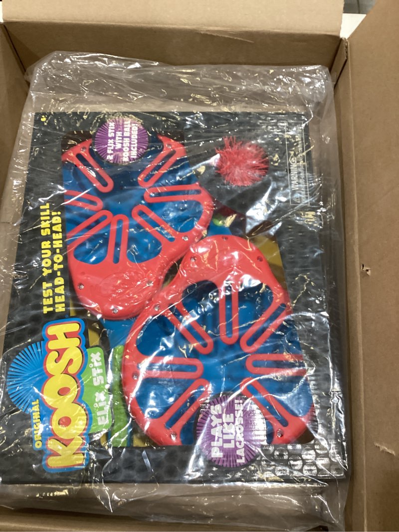 Condition photo showing New/Like New for Koosh Flix Stix Active Play for Ages 6 to 11 Blue/Red