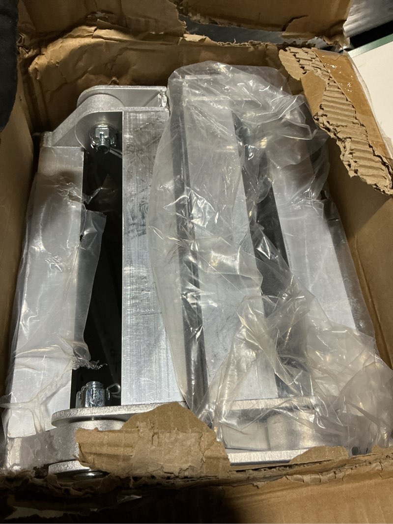 Condition photo showing Good Condition for MAXIVMAN 7.5 FT Aluminum Loading Ramps for Pickup Trucks | 1500 lbs Capacity ATV, Motorcycle, Lawn Mower, Dirt Bike, UTV Loading | Foldable, Lightweight with Rubber Handles | 2PC Set Slot Fold 2pc 1500lbs