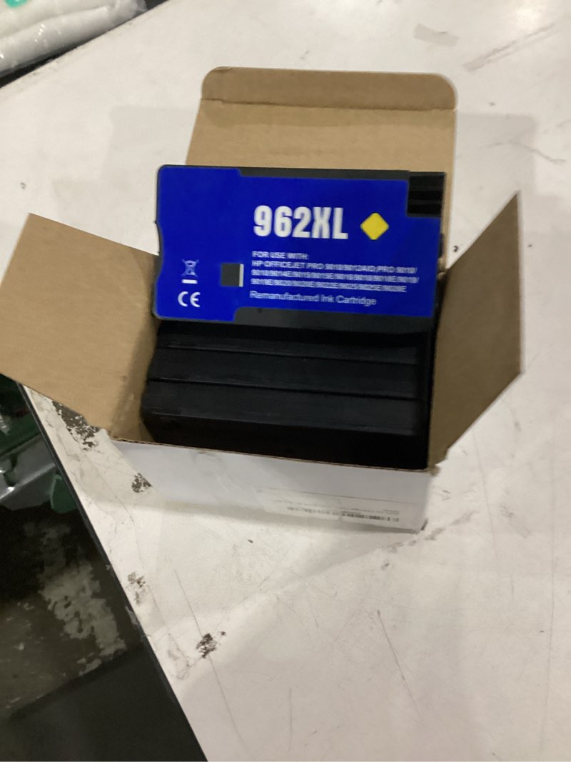 Condition photo showing New/Like New for 962xl 962 ink cartridges replacement for hp 962xl ink cartridges combo pack hp962 hp962xl works with officejet pro 9010e 9010 9012e 9012 9014e 9015e 9015 9018e 9020e 9020 9022e 9025e 9028e printer