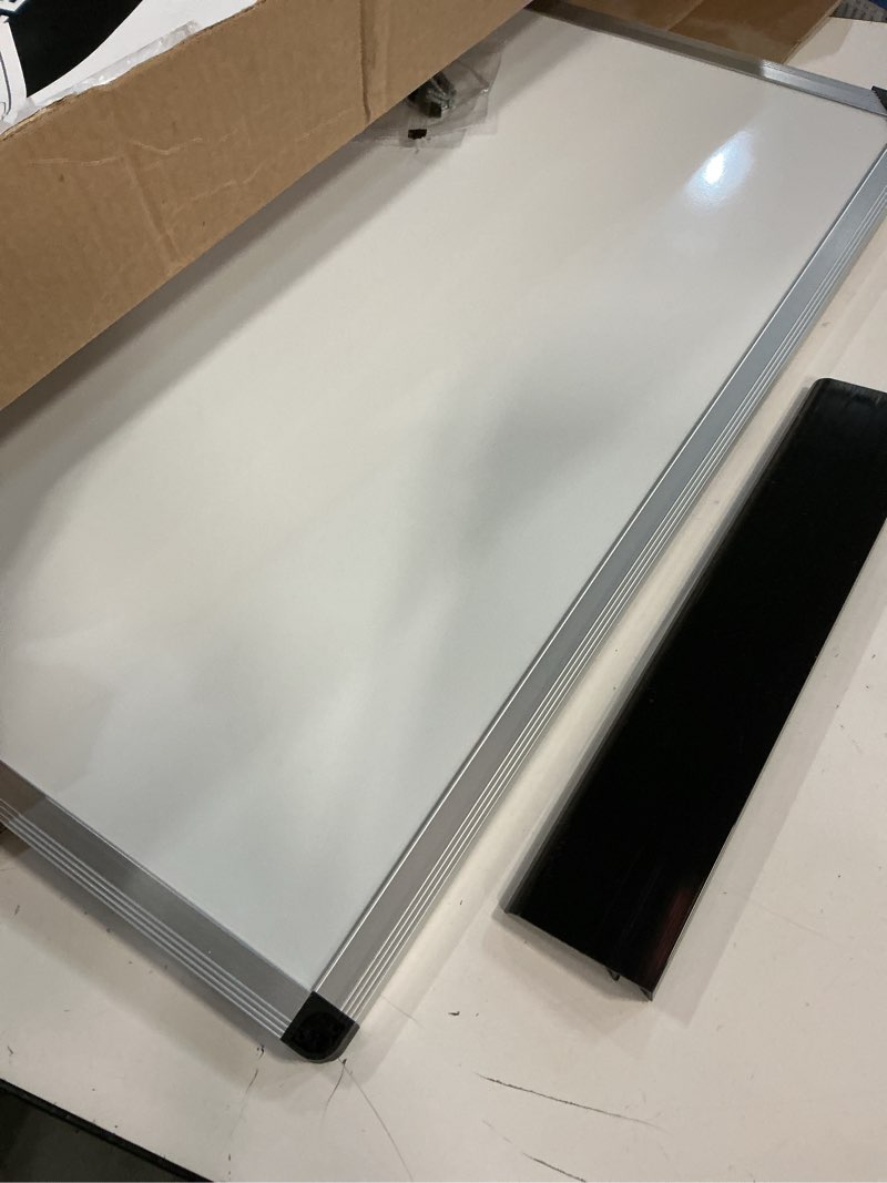 Condition photo showing Good Condition for VIZ-PRO Magnetic Dry Erase Board, 24 X 18 Inches, Silver Aluminium Frame